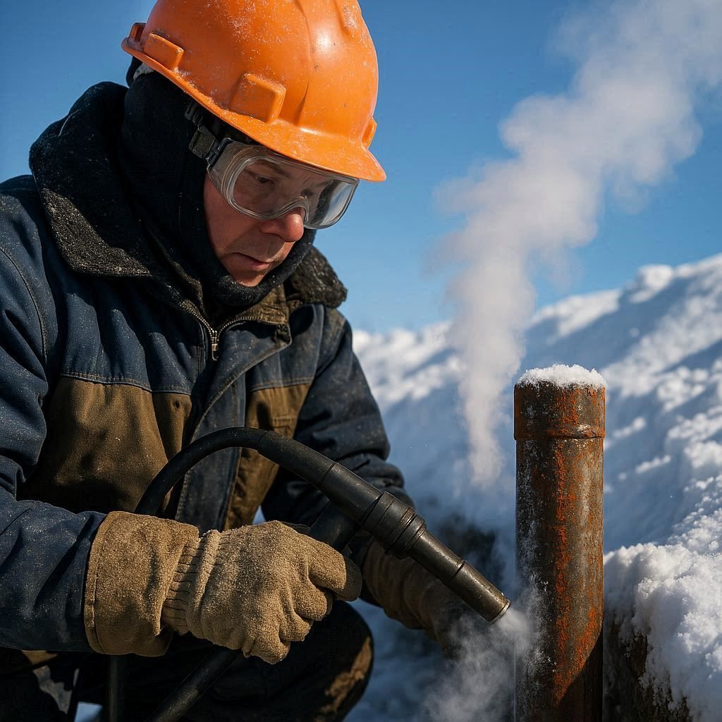 Разморозка канализационных труб в Усть-Луге, Кингисеппский район